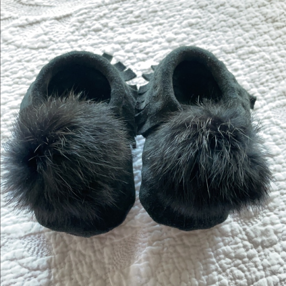 Handmade Leather Moccasins baby